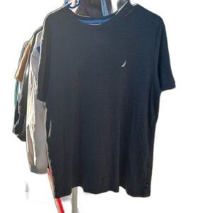 Nautica Sleepwear Mens Short Sleeve Shirt